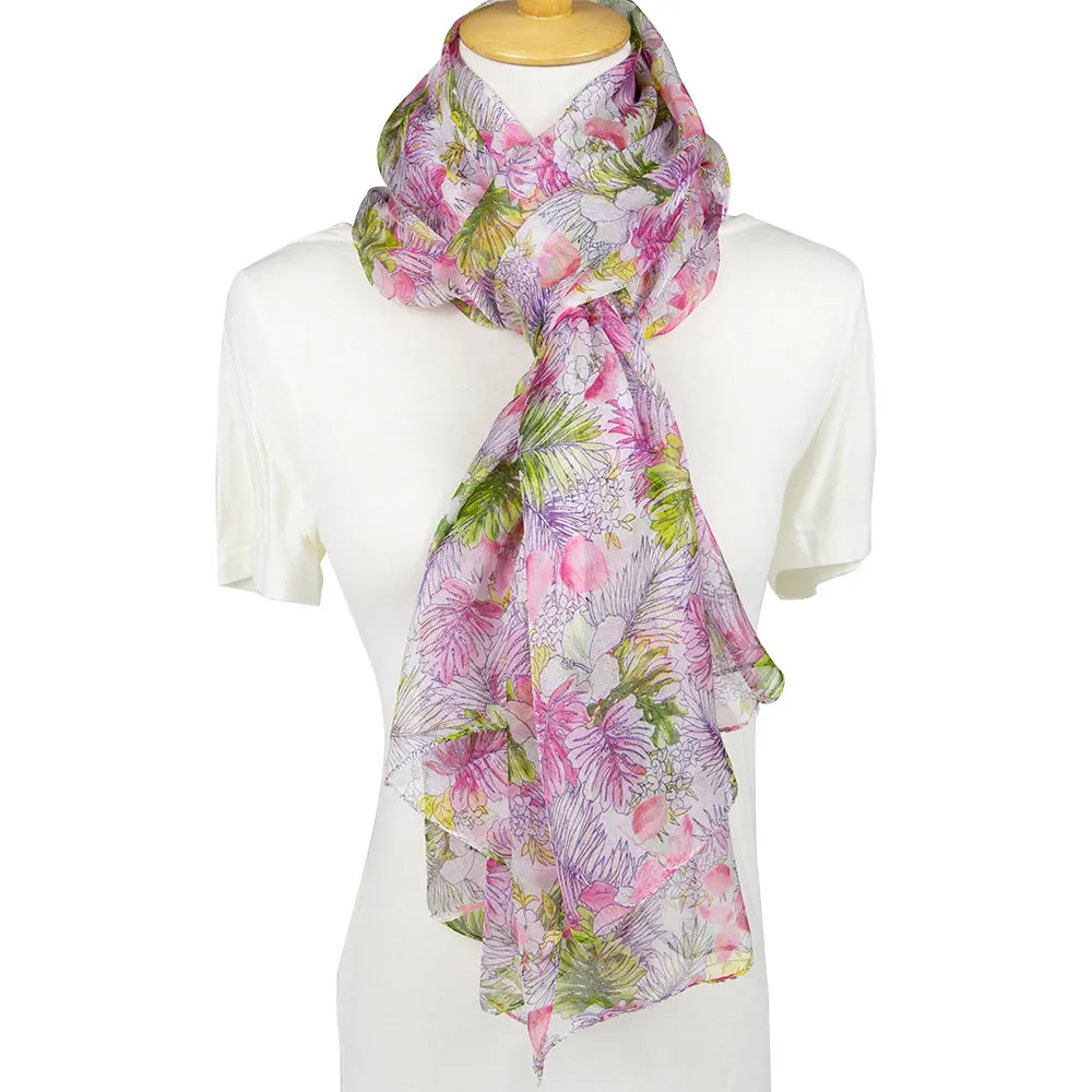 100% Pure Silk Scarf Client Gift Wholesale Women Chiffon Pashmina Flower and Leaf Bulk By Sale Present Natural Silk Female Shawl
100% Pure Silk Scarf Client Gift Wholesale Women Chiffon Pashmina Flower and Leaf Bulk By Sale Present Natural Silk Female Shawl
