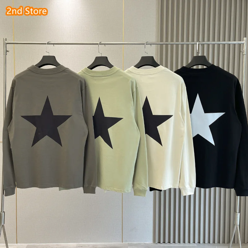 Fw21 new autumn men's long sleeve Jerry Lorenzo designer brand 100% cotton back star print hip hop loose Unisex Sweatshirt
Fw21 new autumn men's long sleeve Jerry Lorenzo designer brand 100% cotton back star print hip hop loose Unisex Sweatshirt