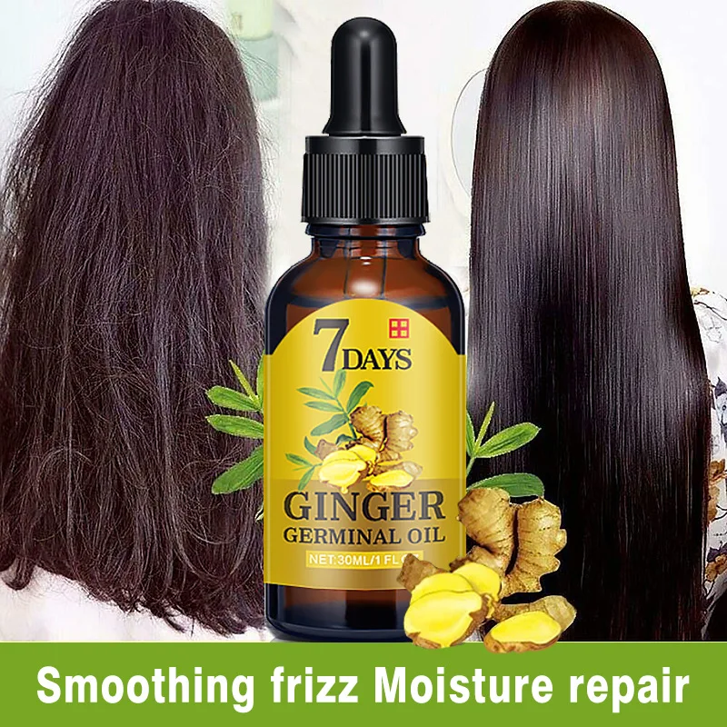 7 days ginger hair oil natural hair loss treatment effective fast growth hair care essence to dense essence oil 30ml
7 days ginger hair oil natural hair loss treatment effective fast growth hair care essence to dense essence oil 30ml
