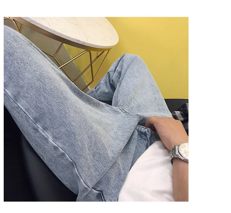 2021 New Fashion Four Seasons Loose Men Jeans Washed Cotton Casual Light Blue Cowboy Pants Zipper Jeans S-2XL Dropshipping
2021 New Fashion Four Seasons Loose Men Jeans Washed Cotton Casual Light Blue Cowboy Pants Zipper Jeans S-2XL Dropshipping