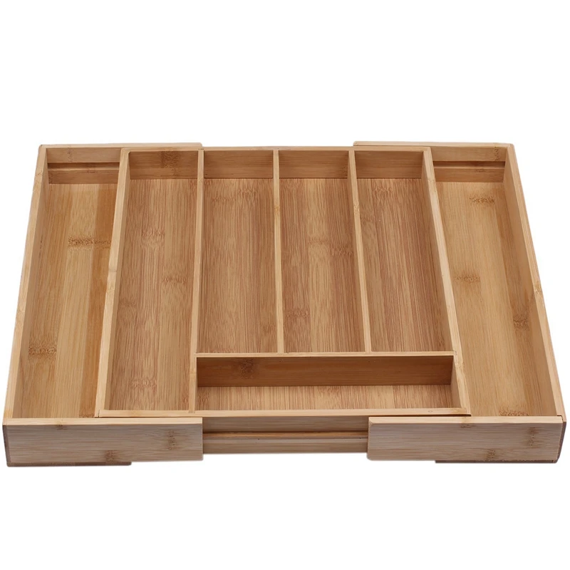 Retractable Multi-Functional Bamboo Storage Box Cutlery Tray Bamboo Drawer Organizer Practical Groceries Storage Box
Retractable Multi-Functional Bamboo Storage Box Cutlery Tray Bamboo Drawer Organizer Practical Groceries Storage Box