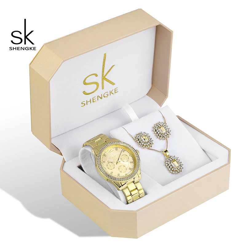 Quartz Watches Set Luxury Women's Watch Jewelry Ladies Gold Wrist Watch Stainless Steel Strap Female Clock Gift Set For Women
Quartz Watches Set Luxury Women's Watch Jewelry Ladies Gold Wrist Watch Stainless Steel Strap Female Clock Gift Set For Women