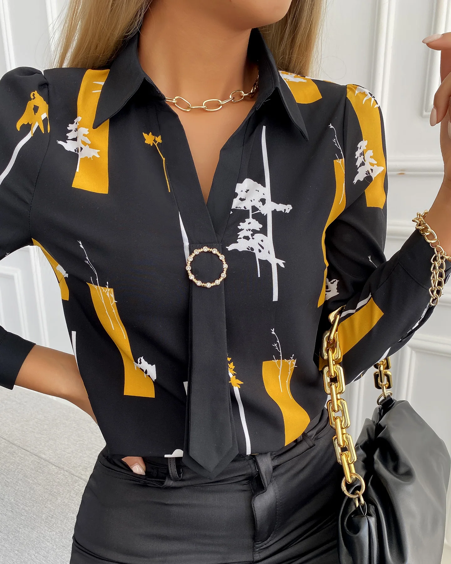 women's tops and blouse fashion plus size tops 2021 spring loose long sleeve printing office lady shirt blouses
women's tops and blouse fashion plus size tops 2021 spring loose long sleeve printing office lady shirt blouses