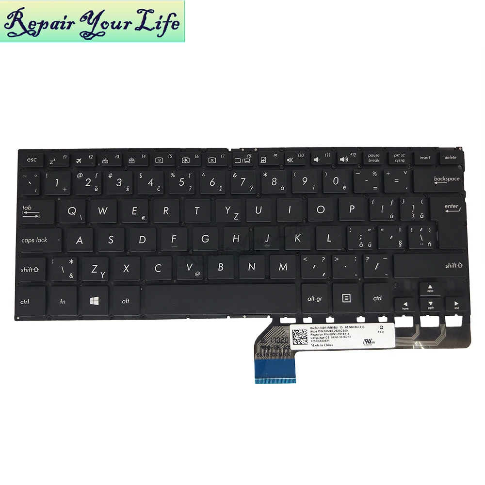 CS Czech Slovakia keyboard backlight for ASUS zenbook UX360 UX360UA UX360 CA computer notebook pc keyboards light 0KNB0-2625CS00
CS Czech Slovakia keyboard backlight for ASUS zenbook UX360 UX360UA UX360 CA computer notebook pc keyboards light 0KNB0-2625CS00