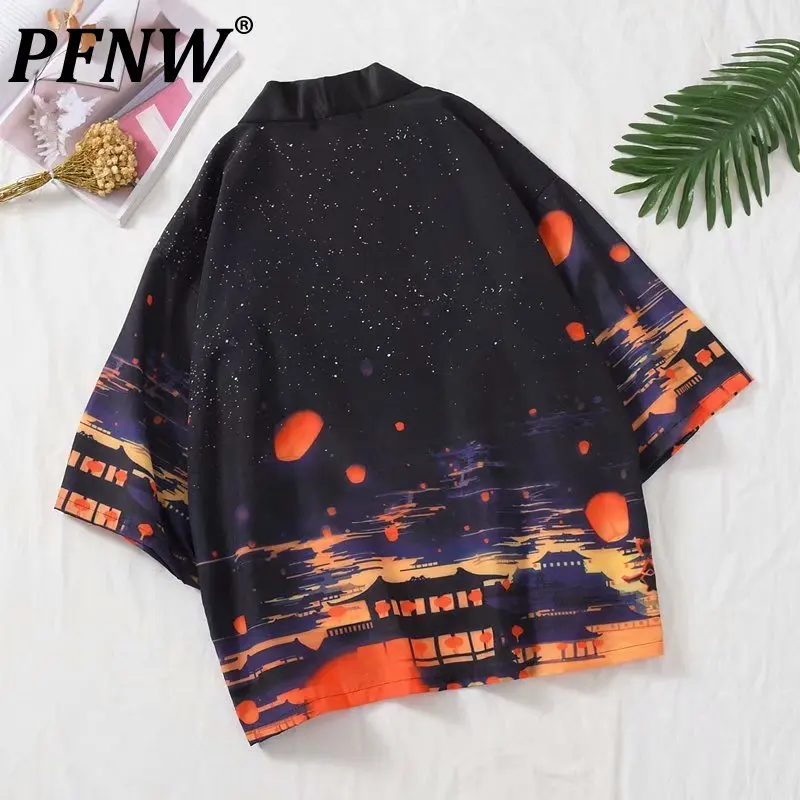 Халат PFNW Taoist мужской, кардиган, рубашка в китайском стиле, летнее кимоно для студентов, 2021 Тонкий Свободный Топ для подростков, шикарный 21D2964 
Халат PFNW Taoist мужской, кардиган, рубашка в китайском стиле, летнее кимоно для студентов, 2021 Тонкий Свободный Топ для подростков, шикарный 21D2964