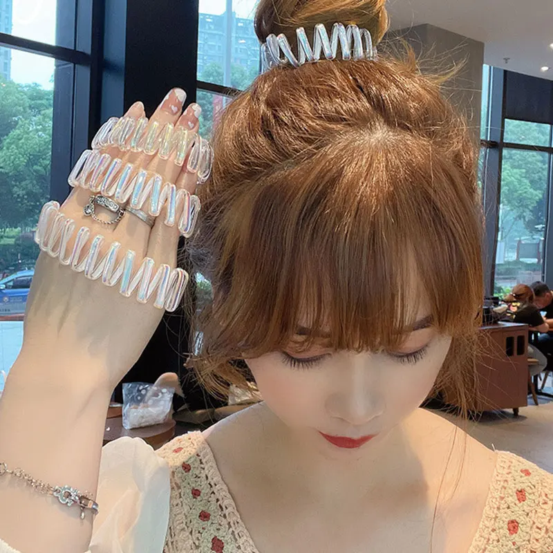 Gentleness Transparent Hair Ring All-match Leisure Headwear Waterproof Wide-brimmed Hair Ring Sweet Telephone Line Hair Ring
Gentleness Transparent Hair Ring All-match Leisure Headwear Waterproof Wide-brimmed Hair Ring Sweet Telephone Line Hair Ring