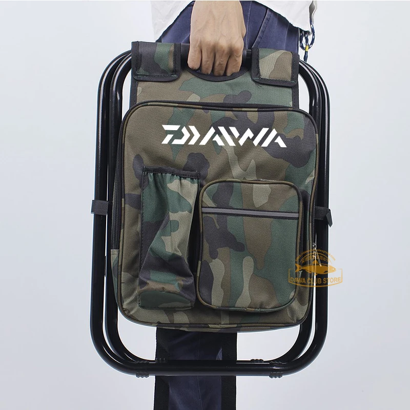2020 DAIWA The New Outdoor Fishing Chair Mountaineering Camping Storage Backpack Chair Camouflage Beach Foldable Ice Pack Chair
2020 DAIWA The New Outdoor Fishing Chair Mountaineering Camping Storage Backpack Chair Camouflage Beach Foldable Ice Pack Chair
