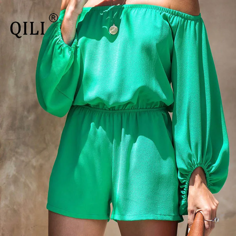 QILI 2019 Новый женский комбинезон с воротником-лодочкой и длинным рукавом конфетных цветов женский комбинезон
QILI 2019 Новый женский комбинезон с воротником-лодочкой и длинным рукавом конфетных цветов женский комбинезон