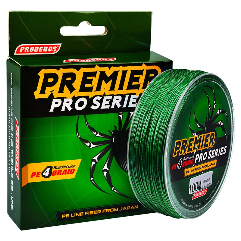 Proberos Strongest 100M PE Braided Fishing Line 4 Strands 20 50 70 100 lb Pound Fish Wire Salmon Flying Rope Sea Saltwater Gear
Proberos Strongest 100M PE Braided Fishing Line 4 Strands 20 50 70 100 lb Pound Fish Wire Salmon Flying Rope Sea Saltwater Gear