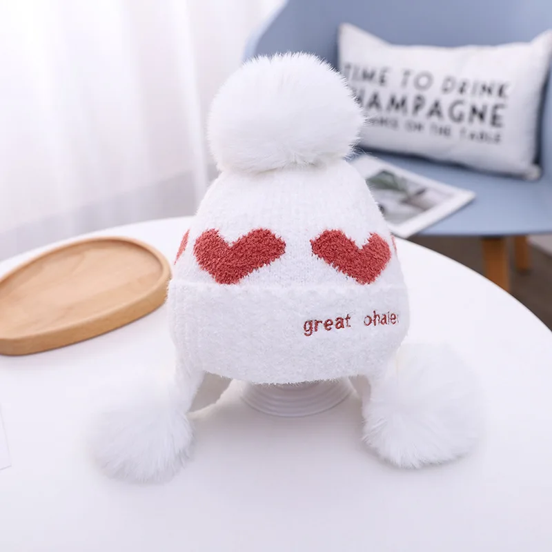 Cute Toddler Kids wool Hats Baby Girls Winter Warm Pompom knitted Beanies Hat
Cute Toddler Kids wool Hats Baby Girls Winter Warm Pompom knitted Beanies Hat