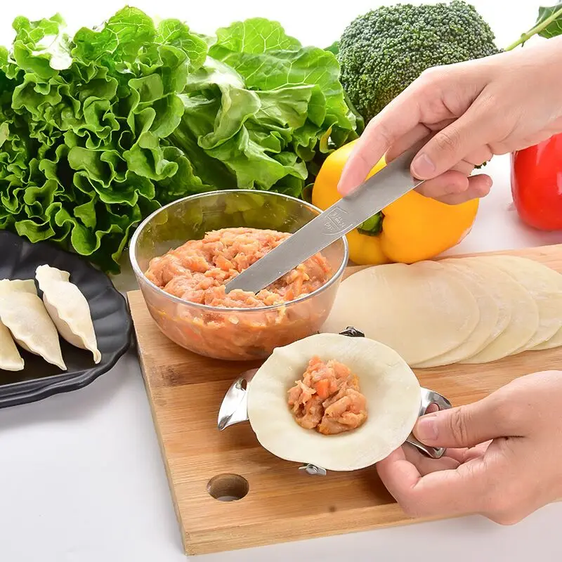 US warehouse shipping Dumpling Maker machine 1set Stainless Steel Mould Ravioli Mold Pastry Press Cutter DIY Device
US warehouse shipping Dumpling Maker machine 1set Stainless Steel Mould Ravioli Mold Pastry Press Cutter DIY Device