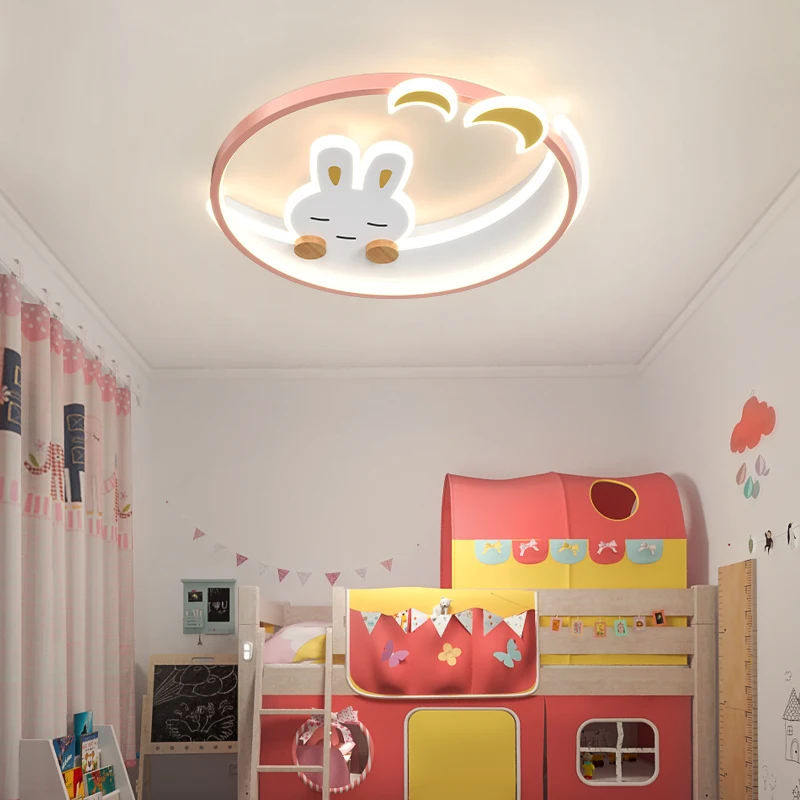Cartoon Boy And Girl LED Ceiling Light Nordic LED Children's Ceiling Lamp Creative Personality Rabbit Bedroom Book Room Lights
Cartoon Boy And Girl LED Ceiling Light Nordic LED Children's Ceiling Lamp Creative Personality Rabbit Bedroom Book Room Lights