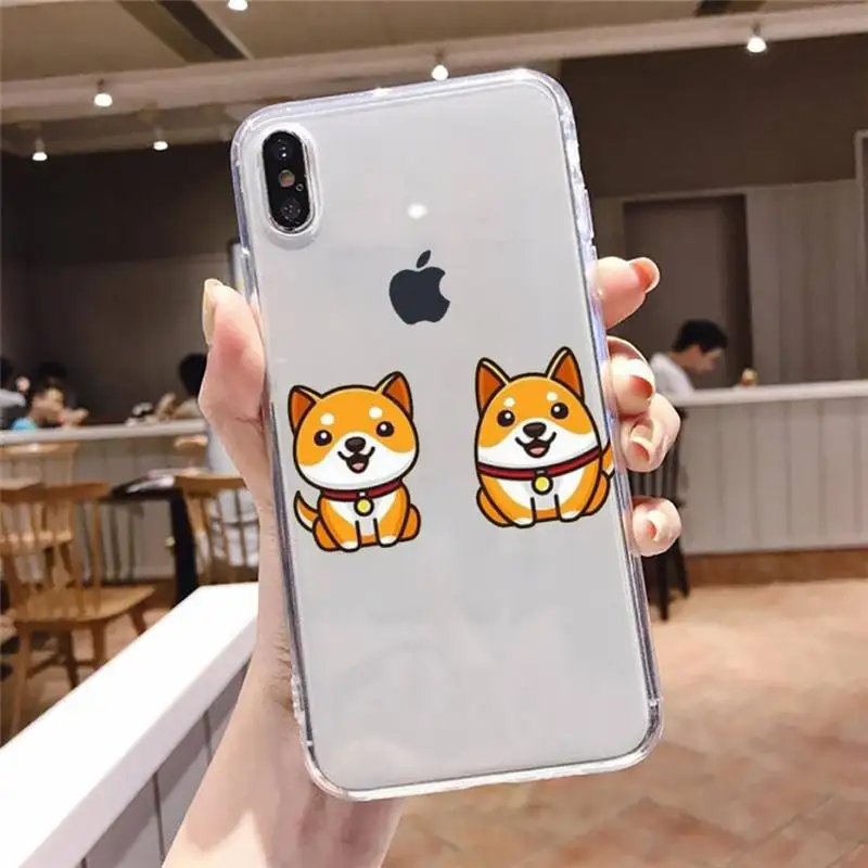 Cute cartoon corgi dog Phone Case Transparent soft For iphone 5 5s 5c se 6 6s 7 8 11 12 plus mini x xs xr pro max
Cute cartoon corgi dog Phone Case Transparent soft For iphone 5 5s 5c se 6 6s 7 8 11 12 plus mini x xs xr pro max