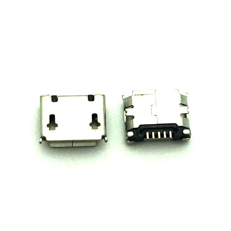 

50 шт./лот Micro USB гнездо 5pin SMD Короткие иглы медный корпус порт для передачи данных зарядный порт MK5P мини Usb разъем