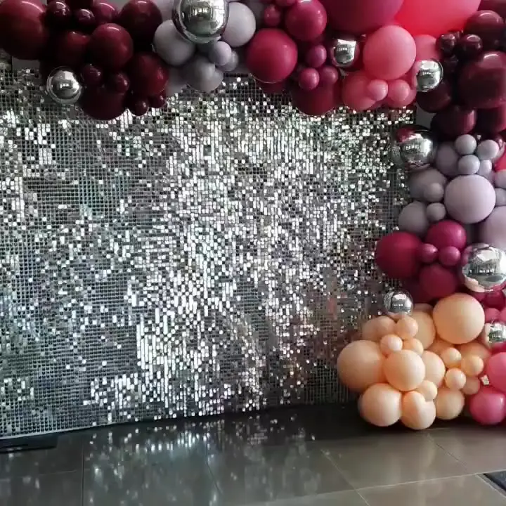 Panel Wedding Birthday New Year Event Decor Supplies Shiny Glitter Sequin Board Silver Shimmer Interior Wall Decoration Backdrop
Panel Wedding Birthday New Year Event Decor Supplies Shiny Glitter Sequin Board Silver Shimmer Interior Wall Decoration Backdrop