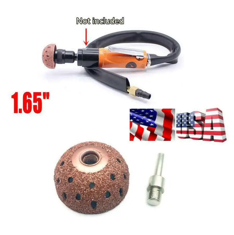 42mm/1.65" Tungsten Car Grinding Grit Buffing Wheel Tire Repair Tool+Rod Adaptor Ship From USA
42mm/1.65" Tungsten Car Grinding Grit Buffing Wheel Tire Repair Tool+Rod Adaptor Ship From USA