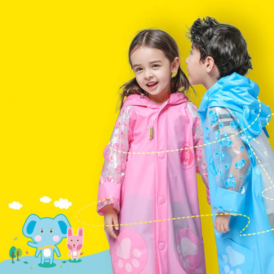 Yellow School Bag Plastic Cartoon Raincoat Kids Rain Poncho PVC Raincoat Capa De Chuva Raincoat Children Rain Gear B50
Yellow School Bag Plastic Cartoon Raincoat Kids Rain Poncho PVC Raincoat Capa De Chuva Raincoat Children Rain Gear B50