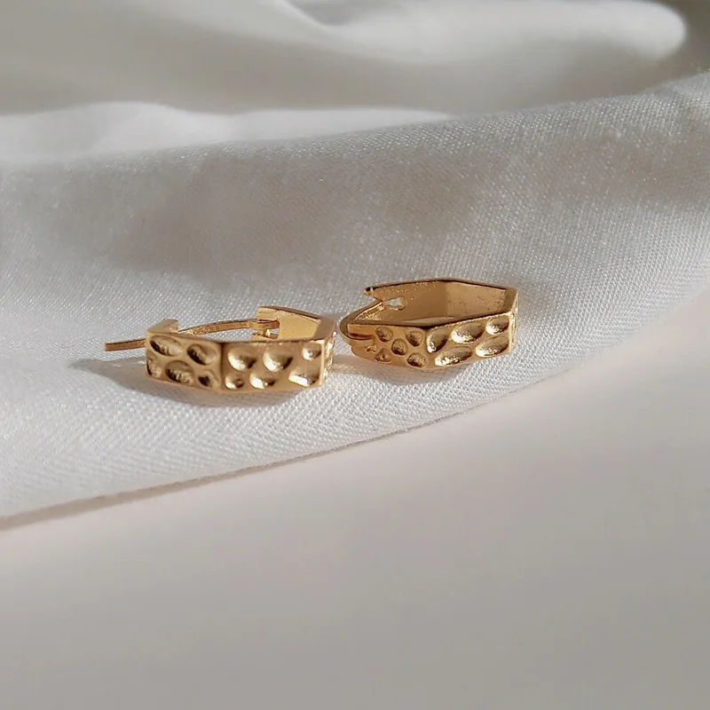 S925 Sterling Silver New K Gold Hexagonal Earrings Personality Geometric Concave Convex Polygonal Earrings
S925 Sterling Silver New K Gold Hexagonal Earrings Personality Geometric Concave Convex Polygonal Earrings