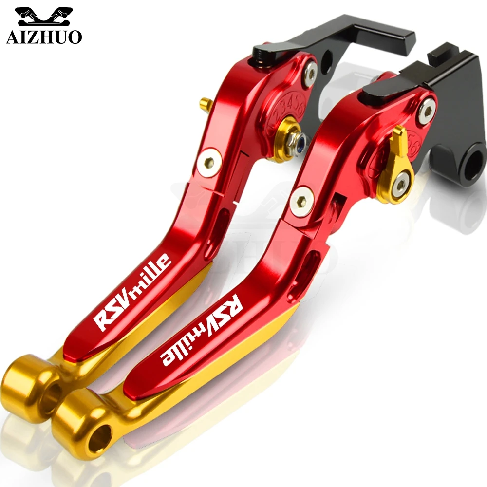 Алюминиевые рычаги тормоза сцепления CNC для APRILIA RSV тысячи 199-2003 2002 2001 выдвижные