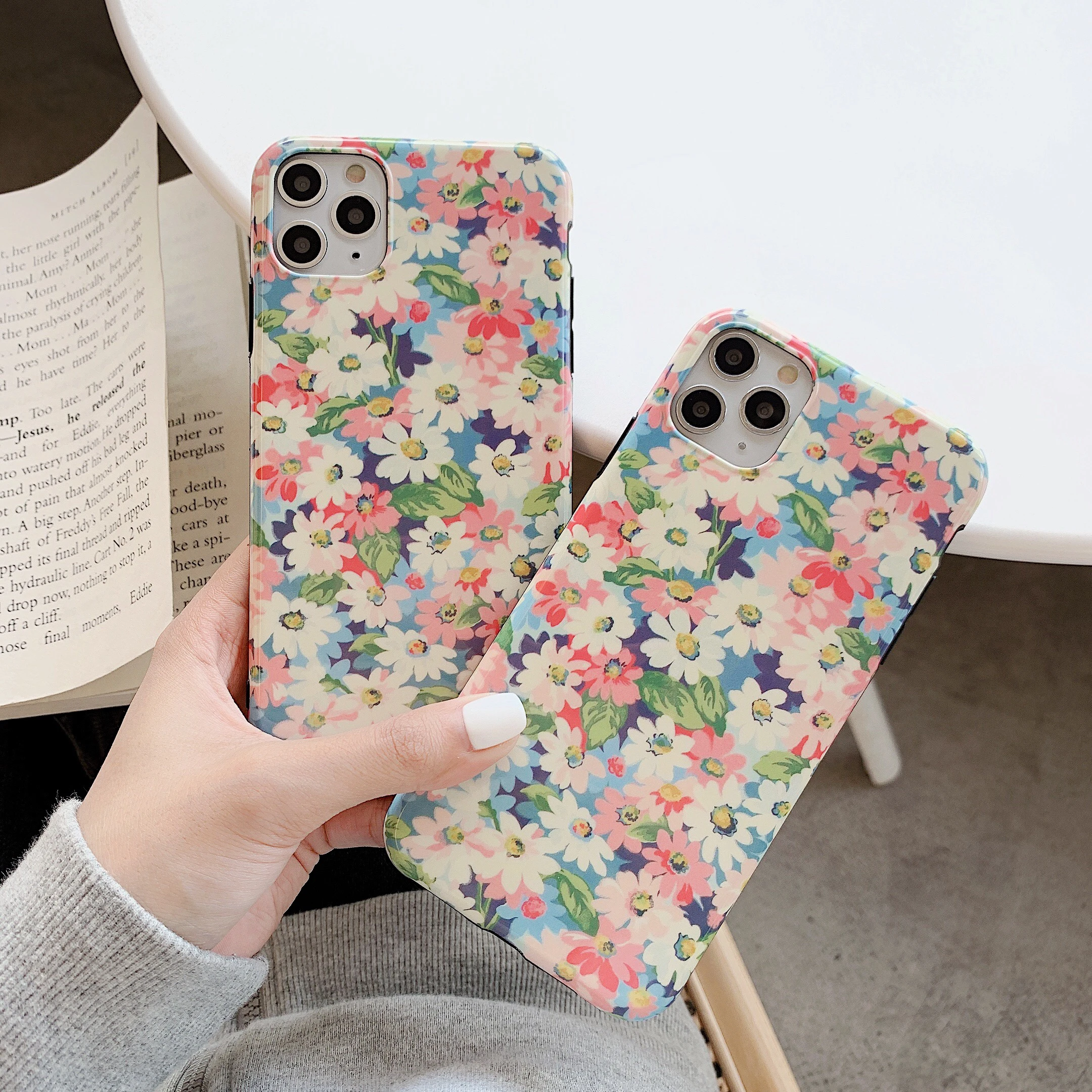 Fancy Daisy Floral Phone Cover for iPhone 11 Pro Max xs xr x 7 8 Plus Flower Soft TPU Back Case For iPhone 11pro xs max Cases
Fancy Daisy Floral Phone Cover for iPhone 11 Pro Max xs xr x 7 8 Plus Flower Soft TPU Back Case For iPhone 11pro xs max Cases