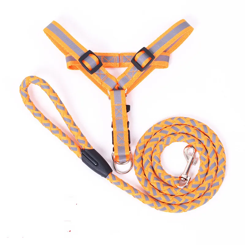 Comfortable and durable Teddy Pomeranian VIP Labrador Reflective Dog Leash Dog Leash Pet Leash Chest Strap Cat traction supplies
Comfortable and durable Teddy Pomeranian VIP Labrador Reflective Dog Leash Dog Leash Pet Leash Chest Strap Cat traction supplies