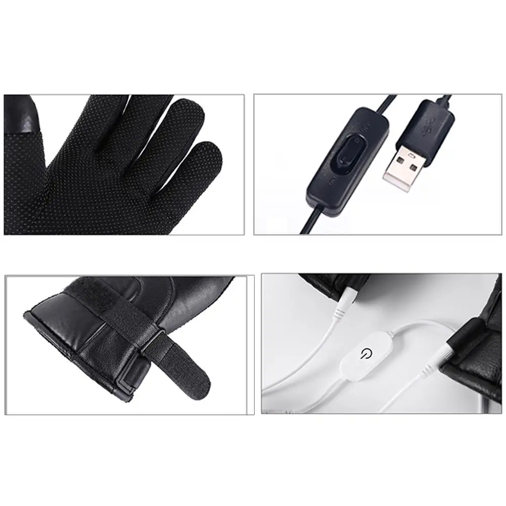 Motorcycle Electric Heated Gloves Windproof Cycling Touch Screen Skiing Warm Winter Heating Gloves USB Powered For Men Women
Motorcycle Electric Heated Gloves Windproof Cycling Touch Screen Skiing Warm Winter Heating Gloves USB Powered For Men Women