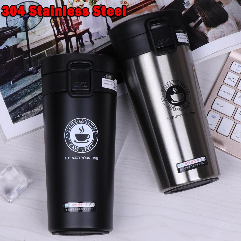 380ML Premium Travel Coffee Mug Stainless Steel Thermos Tumbler Cups Vacuum Flask thermo Water Bottle Tea Mug Thermocup
380ML Premium Travel Coffee Mug Stainless Steel Thermos Tumbler Cups Vacuum Flask thermo Water Bottle Tea Mug Thermocup