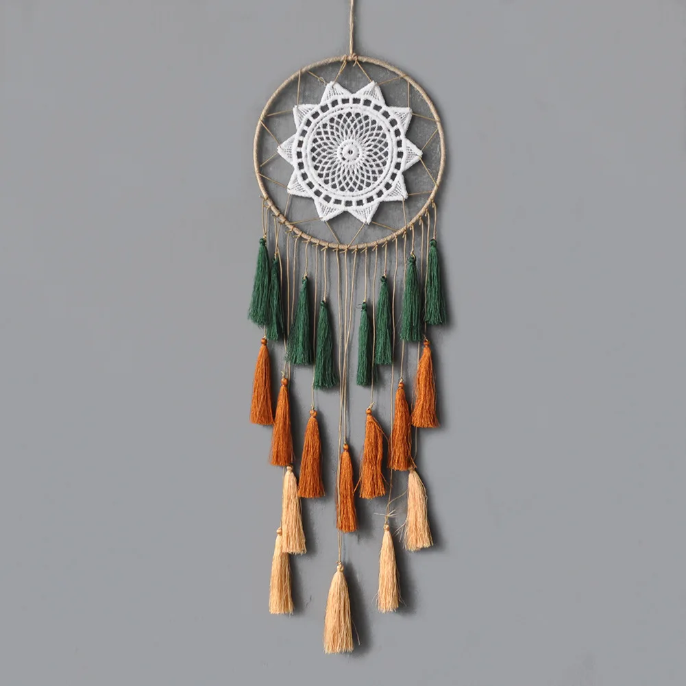 Ins Hot Three-color Tassel Handmade Dream Catcher Colorful Round Dreamcatcher Wall Home Pendant Beautiful Wall Hangings
Ins Hot Three-color Tassel Handmade Dream Catcher Colorful Round Dreamcatcher Wall Home Pendant Beautiful Wall Hangings