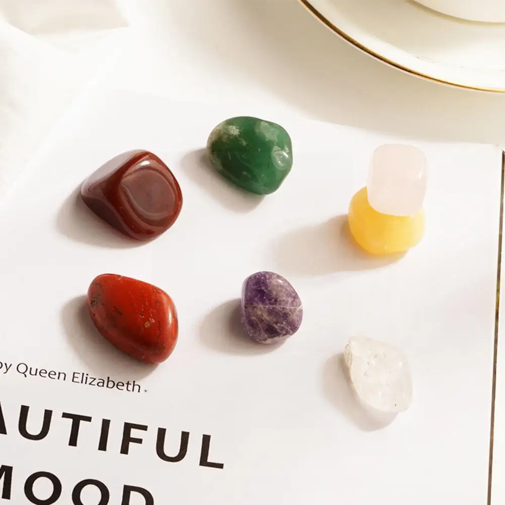 7pcs Natural Seven Chakra Stone Set 7 Colors Yoga Energy Art Healing Crystals Stones For Home Decoration Girls Birthday Gif I1u0
7pcs Natural Seven Chakra Stone Set 7 Colors Yoga Energy Art Healing Crystals Stones For Home Decoration Girls Birthday Gif I1u0