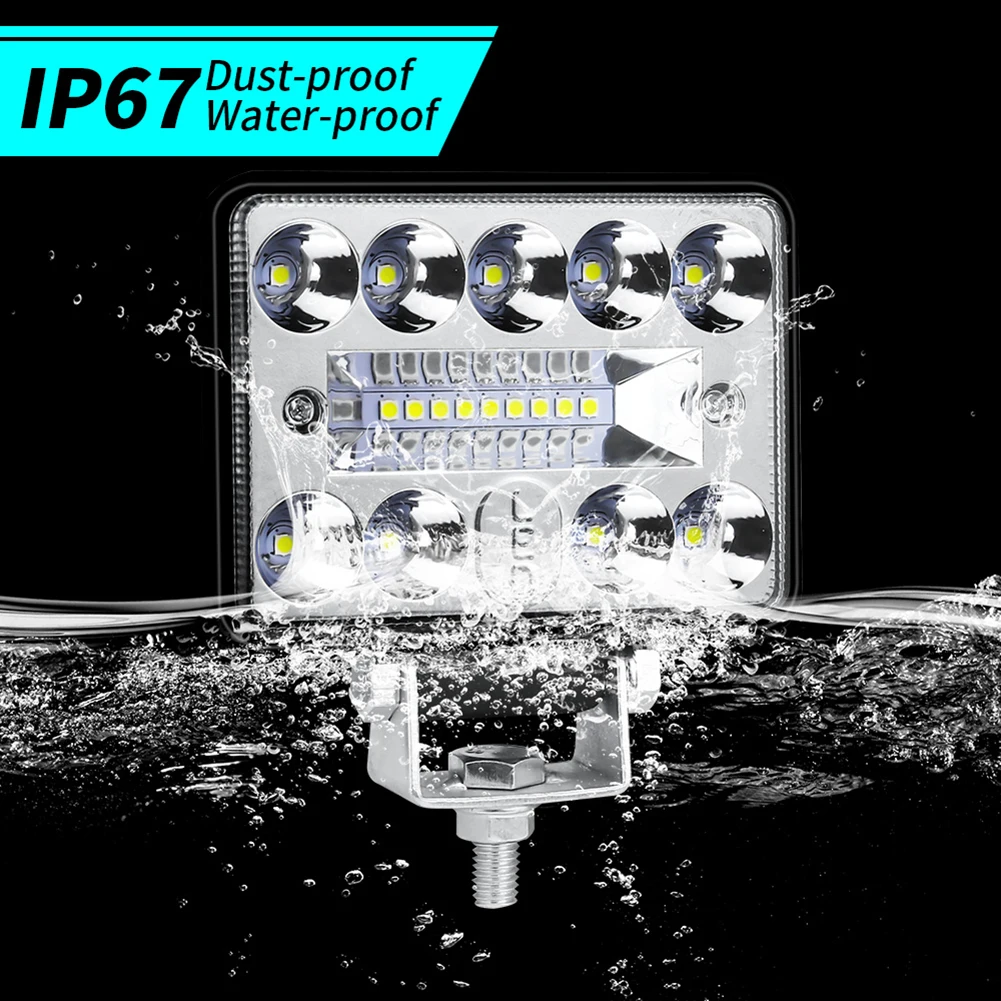 2Pcs 57W 19LED Work Light Bar Car SUV Off Road Driving Fog Lamp Bulb 2800LM 9V-30V IP67 Waterproof 5000 Hours Auto Work Lamp
2Pcs 57W 19LED Work Light Bar Car SUV Off Road Driving Fog Lamp Bulb 2800LM 9V-30V IP67 Waterproof 5000 Hours Auto Work Lamp