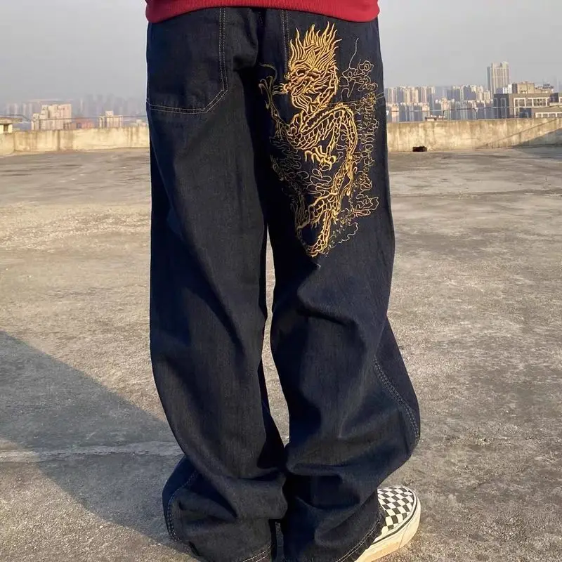 Embroidered jeans women wide leg trousers 2022 spring American vintage high street hiphop style casual loose jeans streetwear
Embroidered jeans women wide leg trousers 2022 spring American vintage high street hiphop style casual loose jeans streetwear