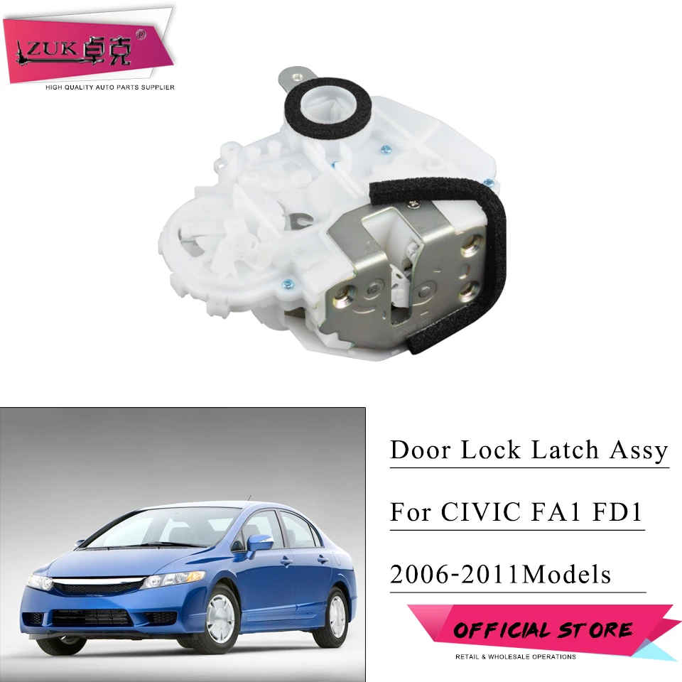 Front Rear Left Right Side Door Lock Actuator Power Latch Assy For HONDA Accord 2008-2010 Civic 2006-2011 LHD Car Accessories
Front Rear Left Right Side Door Lock Actuator Power Latch Assy For HONDA Accord 2008-2010 Civic 2006-2011 LHD Car Accessories