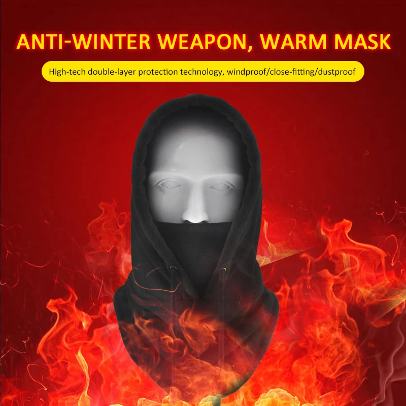 Winter Fleece Cap Windproof Mountain Climbing Cap Warm Mask Hat Ski Bike Motorcycle Neck Warm Cap Bicycle Warm Hat
Winter Fleece Cap Windproof Mountain Climbing Cap Warm Mask Hat Ski Bike Motorcycle Neck Warm Cap Bicycle Warm Hat