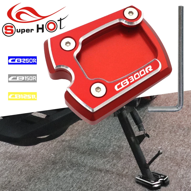 For Honda CB300R CB250R CB150R CB125R CB 300R 250R 150R AccessoriesKickstand Foot Side Stand Extension Pad Support Enlarge Plate
For Honda CB300R CB250R CB150R CB125R CB 300R 250R 150R AccessoriesKickstand Foot Side Stand Extension Pad Support Enlarge Plate