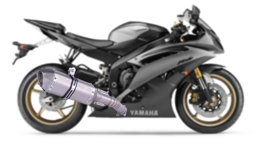 Motorcycle full System exhaust Muffler Escape middle Link Contact pipe For Yamaha YZF R6 1998 1999 2000-2004 2005
Motorcycle full System exhaust Muffler Escape middle Link Contact pipe For Yamaha YZF R6 1998 1999 2000-2004 2005