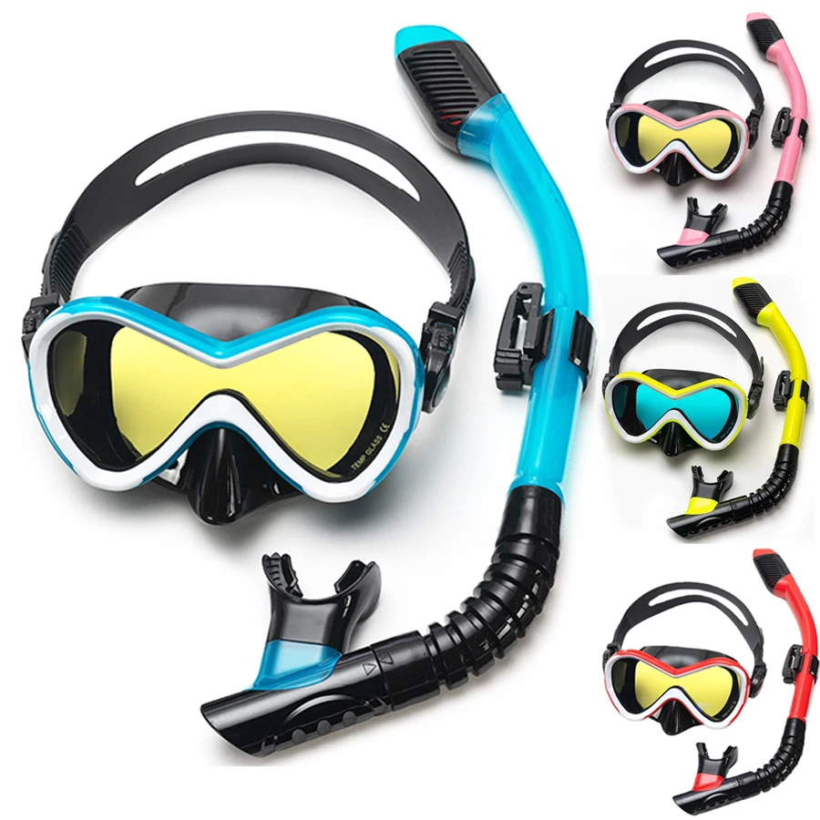 Professional Snorkeling Diving Set for Kids Anti-fog Swimming Goggles Glasses with Silicone Skirt Equipment Child Boy Girl
Professional Snorkeling Diving Set for Kids Anti-fog Swimming Goggles Glasses with Silicone Skirt Equipment Child Boy Girl