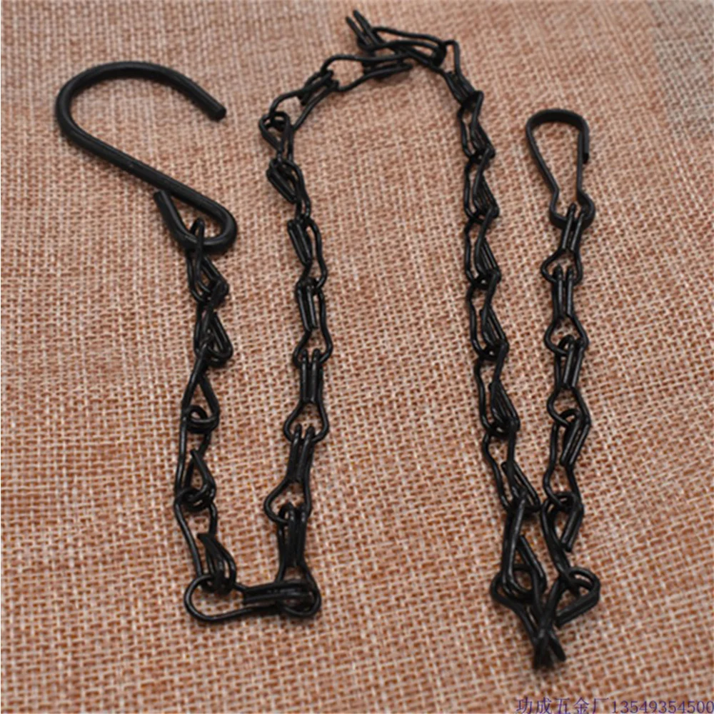8PCS 35 Inch Hanging Chain 8 Shape Iron Chain for Planters Flower Basket Bird Feeders Lanterns Birdbaths (Black)
8PCS 35 Inch Hanging Chain 8 Shape Iron Chain for Planters Flower Basket Bird Feeders Lanterns Birdbaths (Black)