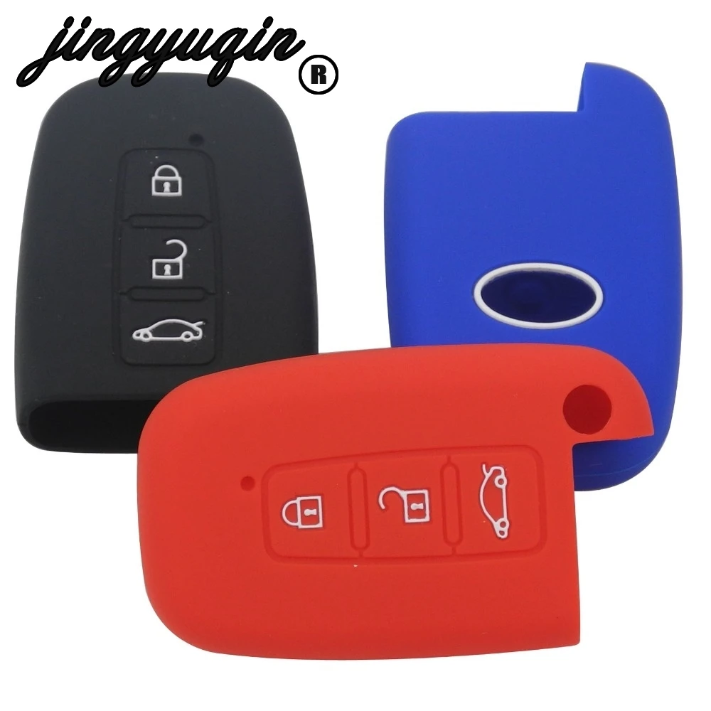 jingyuqin 3 Buttons Silicone Key Case FOB For Hyundai Solaris HB20 Veloster SR IX35 Accent Elantra i30 Smart Key
jingyuqin 3 Buttons Silicone Key Case FOB For Hyundai Solaris HB20 Veloster SR IX35 Accent Elantra i30 Smart Key