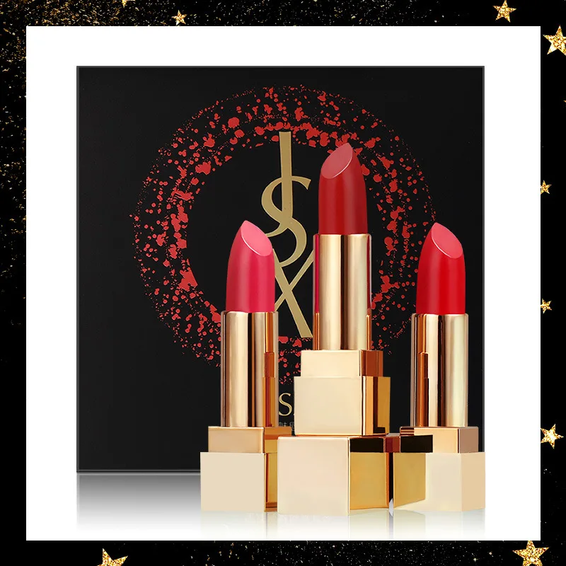 Lipstick Moisturizing Non-Fading Three Bottles Makeup Easy to Wear lip stick set matte beauty
Lipstick Moisturizing Non-Fading Three Bottles Makeup Easy to Wear lip stick set matte beauty