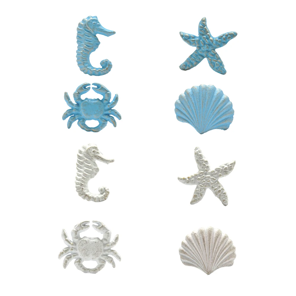 Iron Ancient Style Cabinet Drawer Handle Vintage Mediterranean Blue Iron Art Crab Starfish Shell Door Knob Pull Cloth Hook
Iron Ancient Style Cabinet Drawer Handle Vintage Mediterranean Blue Iron Art Crab Starfish Shell Door Knob Pull Cloth Hook