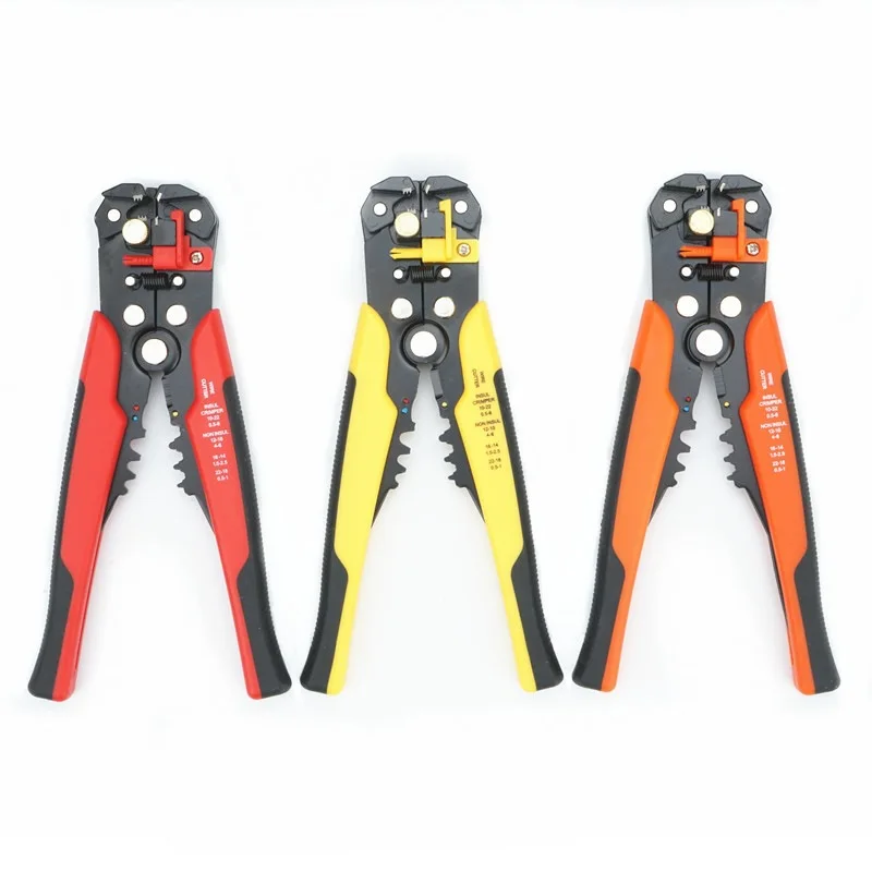 8-inch Multifunctional Automatic Wire Stripper Terminal Crimping Pliers General Maintenance Pliers Electrician Tools
8-inch Multifunctional Automatic Wire Stripper Terminal Crimping Pliers General Maintenance Pliers Electrician Tools