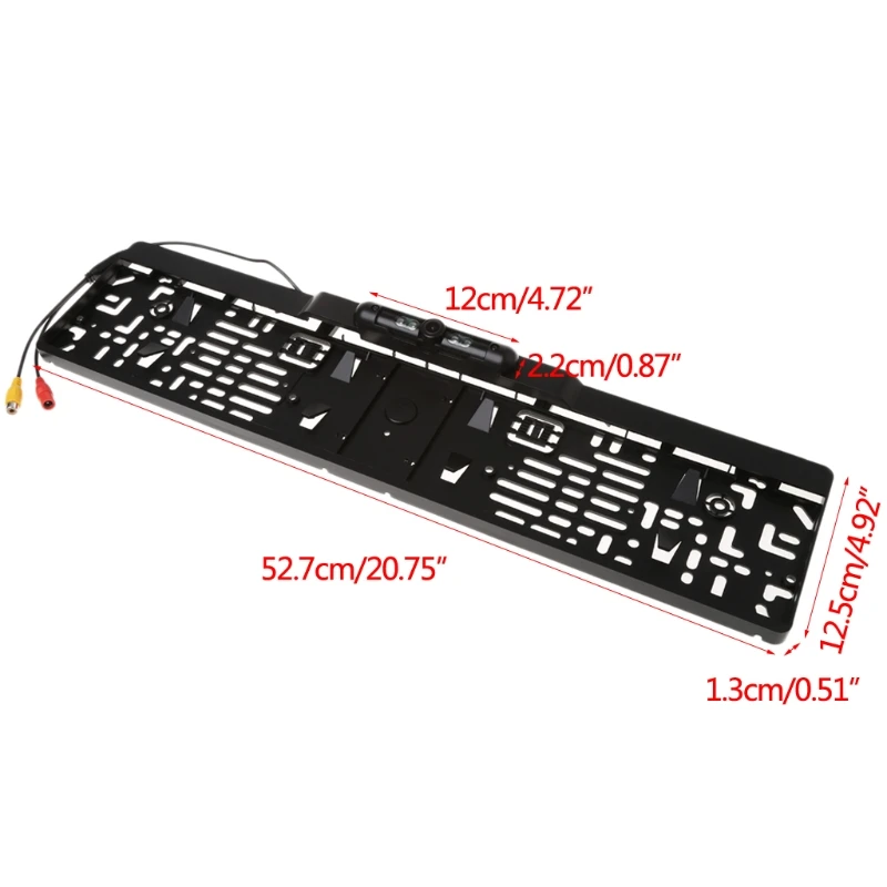 Waterproof Car License Plate Frame Rear View Camera & LED Light Night Vision Cam
Waterproof Car License Plate Frame Rear View Camera & LED Light Night Vision Cam