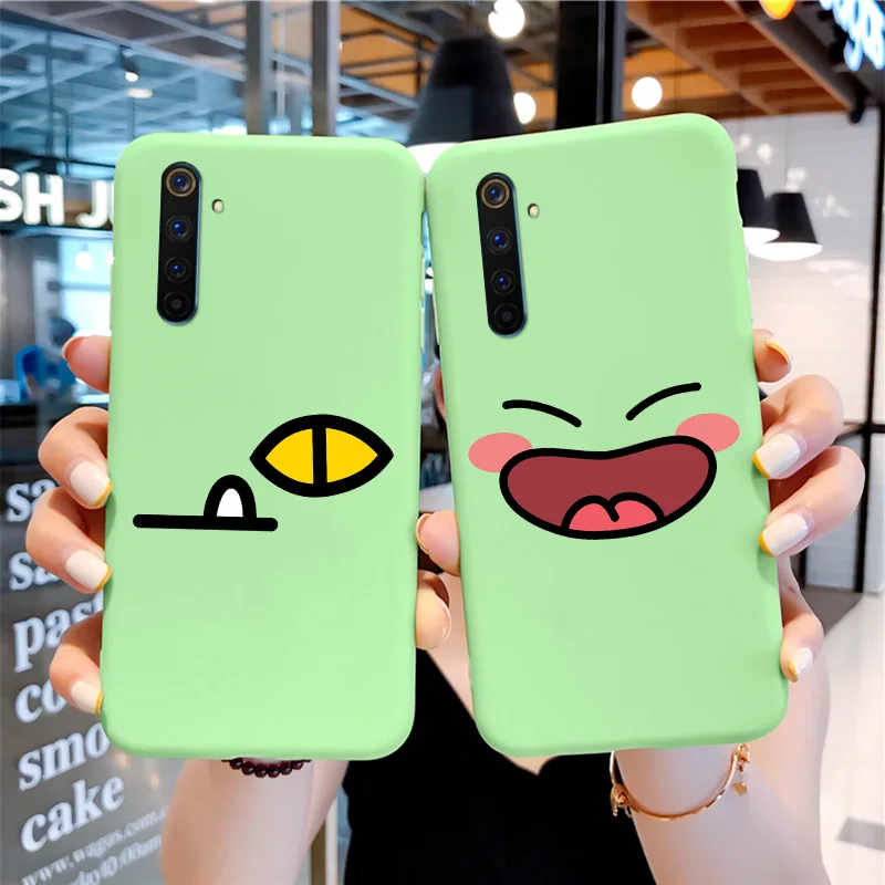 Cute Cartoon Soft TPU Shell For OPPO Realme 6Pro 8 5G Case Personality Tide Shell For Realme 8 Case Cute Silicone Edging Cover
Cute Cartoon Soft TPU Shell For OPPO Realme 6Pro 8 5G Case Personality Tide Shell For Realme 8 Case Cute Silicone Edging Cover
