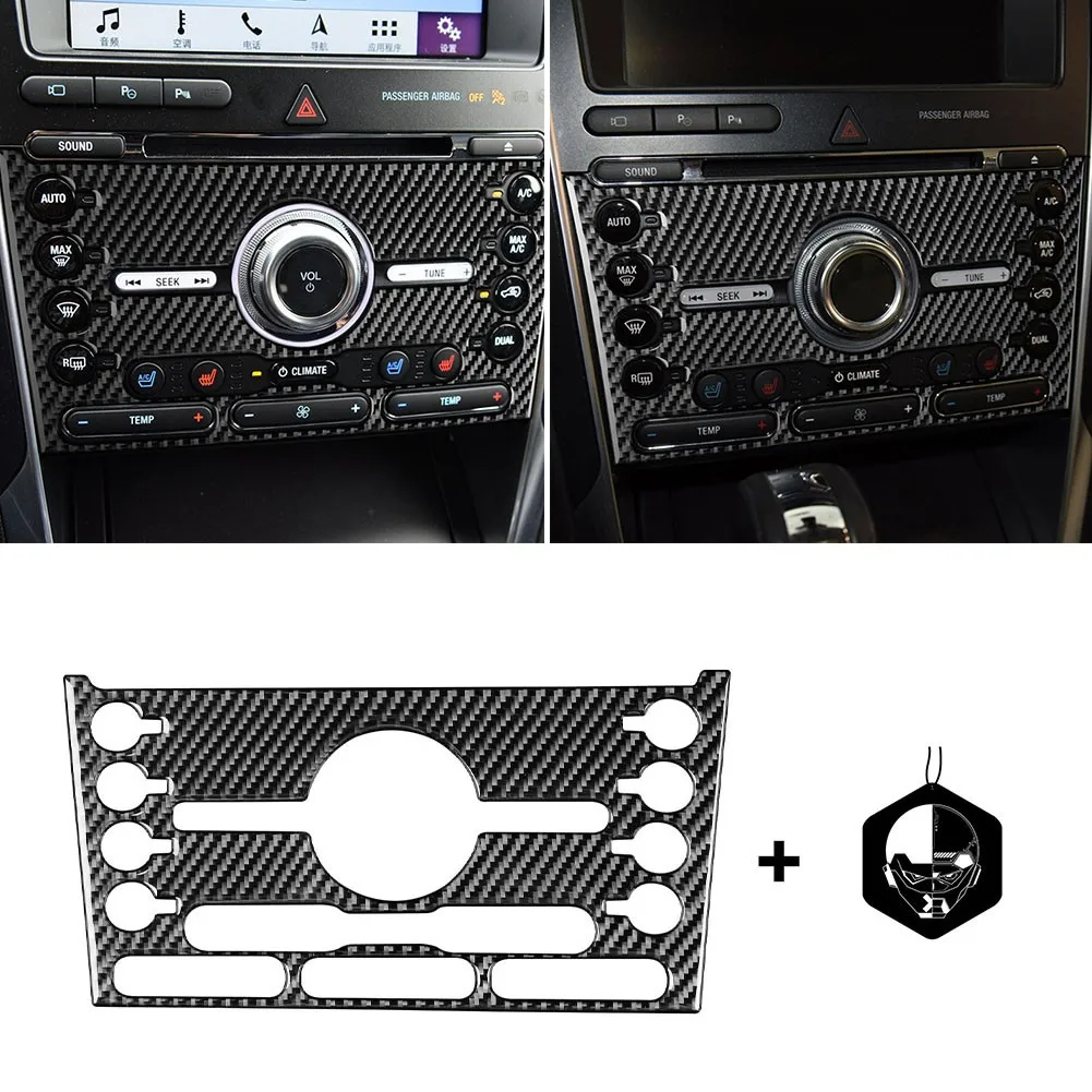 Carbon Fiber Central Console Panel Cover Trim For Ford Explorer 2013-2019 Central Console Panel Cover
Carbon Fiber Central Console Panel Cover Trim For Ford Explorer 2013-2019 Central Console Panel Cover