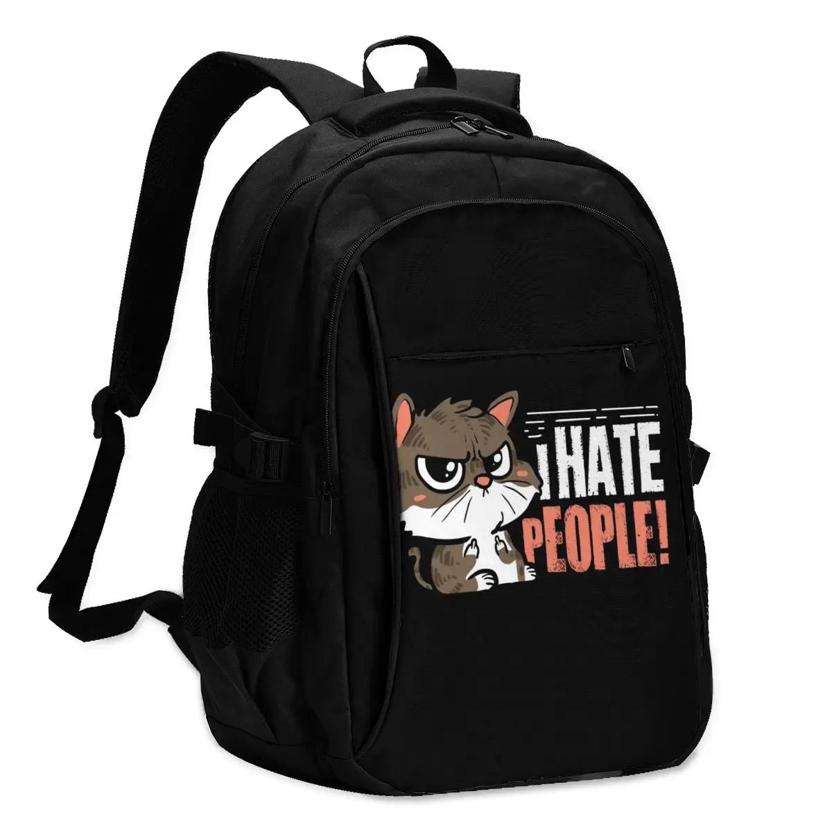 I Hate People Backpacks Lightweight Aesthetic Charging USB Backpack Camping Youth Bags
I Hate People Backpacks Lightweight Aesthetic Charging USB Backpack Camping Youth Bags