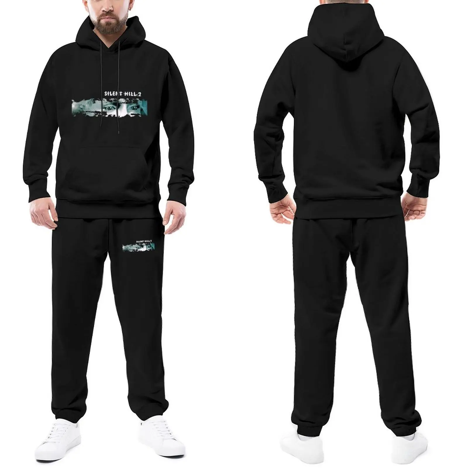 Silent Hill Tracksuit Set Silent Hill Hip Hop Sweatsuits Male Sweatpants and Hoodie Set Running
Silent Hill Tracksuit Set Silent Hill Hip Hop Sweatsuits Male Sweatpants and Hoodie Set Running