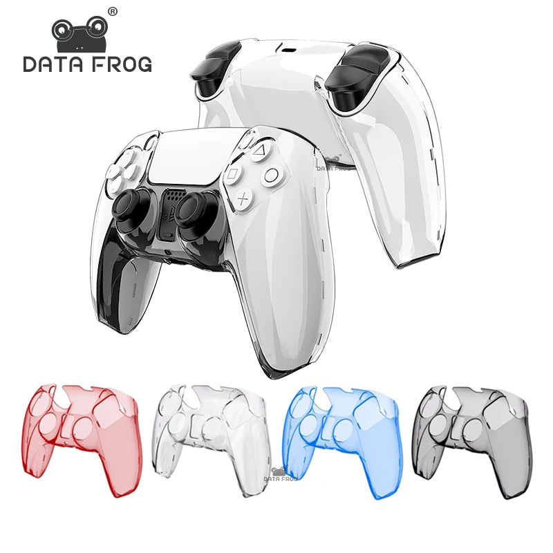 Data Frog Anti-Slip Clear Shell Cover For Playstation 5 Controller Transparent Hard Protective Case For PS5 Gamepad Accessories
Data Frog Anti-Slip Clear Shell Cover For Playstation 5 Controller Transparent Hard Protective Case For PS5 Gamepad Accessories