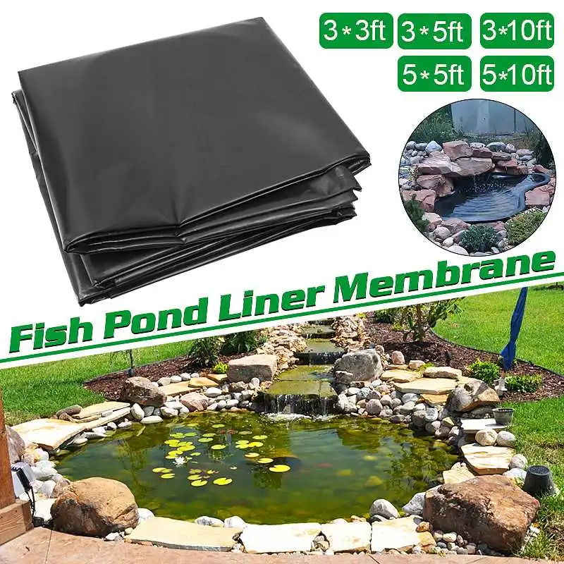 9x3m Black Fish Pond Liner Cloth Home Garden Pool Reinforced HDPE Heavy Landscaping Pool Pond Waterproof Liner Cloth New
9x3m Black Fish Pond Liner Cloth Home Garden Pool Reinforced HDPE Heavy Landscaping Pool Pond Waterproof Liner Cloth New