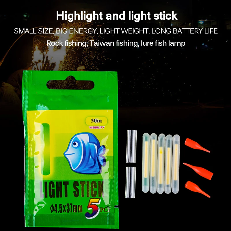 50pcs Float Fluorescent Rod Lightstick Fishing Float Fluorescent Light Stick Light Night Float Rod Light Dark Glow Stick Fishi
50pcs Float Fluorescent Rod Lightstick Fishing Float Fluorescent Light Stick Light Night Float Rod Light Dark Glow Stick Fishi