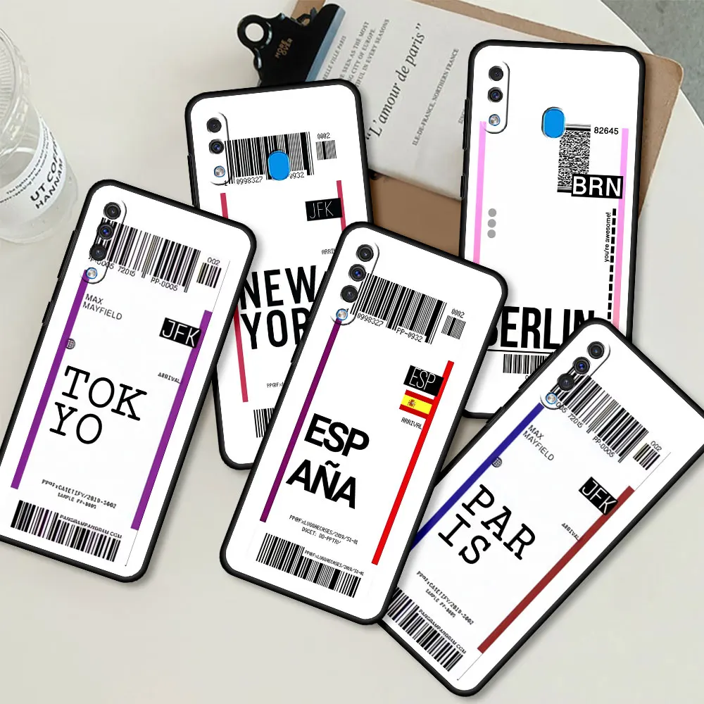 World Travel Ticket Fitte Case for Samsung Galaxy A50 A51 A70 A71 A21s A12 A31 A10 A20e A20s A30 A40 Tpu Capa Phone Cover
World Travel Ticket Fitte Case for Samsung Galaxy A50 A51 A70 A71 A21s A12 A31 A10 A20e A20s A30 A40 Tpu Capa Phone Cover